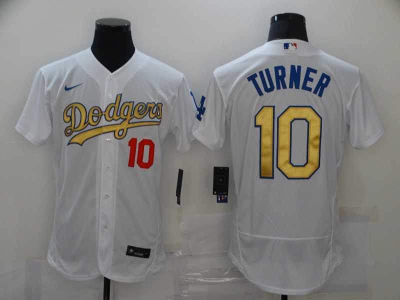 Dodgers 10 Justin Turner White Gold 2020 Nike Flexbase Jersey,We sell and wholesale Dodgers 10 Justin Turner White Gold 2020 Nike Flexbase Jersey on line form chian!